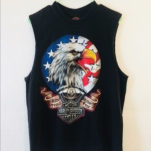 Vintage Harley Davidson Tank